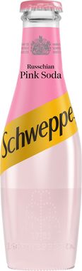 Schweppes Russian Pink Soda, NRB 200 ml x 24